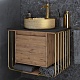 Grossman Мебель для ванной Винтаж 70 GR-5010GG веллингтон/металл золото – фотография-13
